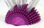 Hedgehog Test Tube Rack for 12 Tubes - Purple