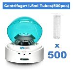 ONiLAB Mini Centrifuge with 500 Microcentrifuge Tubes