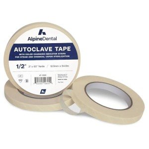 Autoclave Tape Roll 1/2" – Sterilization Indicator