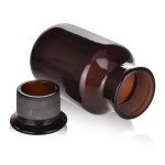 500ml Amber Glass Wide Mouth Reagent Bottle