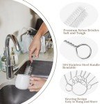 Yolaist 8-Piece Bottle and Straw Cleaning Set