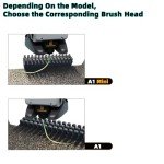 5PCS Silicone Brushes for 3D Printer Accessories