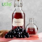 Narrow Mouth Glass Flat Bottom Flasks Set