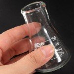 3pc Glass Lab Measuring Cylinder & Beakers Set