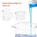 3pc Glass Lab Measuring Cylinder & Beakers Set