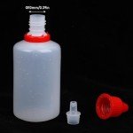 50 ml Empty Plastic Dropper Bottles – 2 Pack