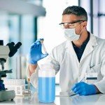 Kestun 1000ml HDPE Wide Mouth Reagent Bottle