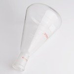 StonyLab 500ml Borosilicate Glass Erlenmeyer Flask