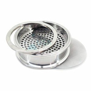 Tri Clamp 6" Filter Plate Kit with 100 Micron Mesh