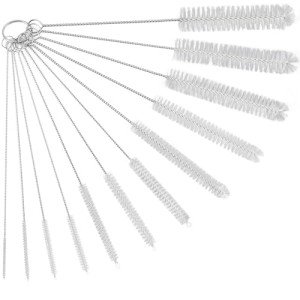 Straw Cleaner Brush Set - 12-Piece Kit