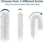 Straw Cleaner Brush Set - 12-Piece Kit