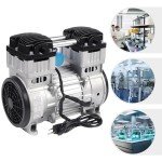 Oil-Free 200L/min Vacuum Pump for Labs