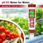 Digital 4-in-1 pH and TDS Meter