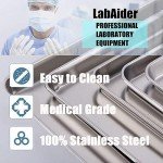 Stainless Steel Surgical Trays Set - 5 Pack