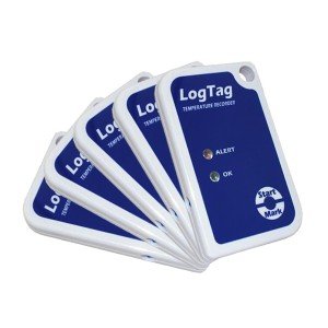 LogTag TRIX-16 Temperature Data Loggers, 5 Count
