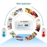 Tzone 50 Pack Disposable Temperature Data Loggers