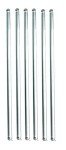 Pack of 6 12-Inch Lab Glass Stirring Rods