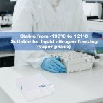 CryoKING 100-Well Microtube Storage Boxes - 20 Pack