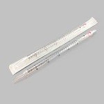 Red Scale Disposable Serological Pipettes, 25mL, 25-Pack
