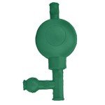 Green Rubber Suction Bulb with 3 Valves