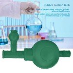 Green Rubber Suction Bulb with 3 Valves