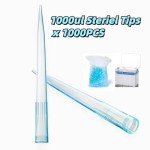 A-GEN 1000uL Universal Pipette Tips - 1000 PCS