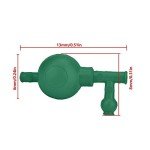 Green Rubber Suction Bulb with 3 Valves