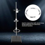 Laboratory Stand Set with Flask Clamp Bracket