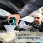 KongNai 4-Piece Plastic Funnel Set for Multiple Uses