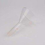 StonyLab 100mm Glass Powder Funnel with 24/40 Joint