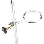 Laboratory Stand Set with Flask Clamp Bracket