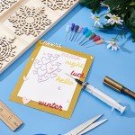 Benecreat 100PCS Blunt Tip Glue Bottle Needles