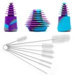 COITEK Silicone Cleaning Plugs and Bottle Brushes Set