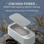 Portable Ultrasonic Cleaning Machine with Touch Control