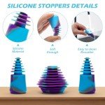 COITEK Silicone Cleaning Plugs and Bottle Brushes Set
