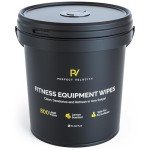 Fitness Equipment Wipes with Reusable Bucket Dispenser