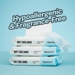 MightyGood 168 Count Alcohol-Free Hand Wipes