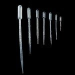 100 Pack Disposable Plastic Transfer Pipettes for Labs