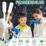 200 Pcs 1ML Disposable Dropper Pipettes