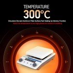 Magnetic Stir Plate with LED Display & Temp Probe