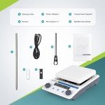 Magnetic Stir Plate with LED Display & Temp Probe
