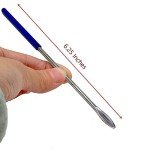 Stainless Steel Micro Lab Spoon with Vinyl Handle