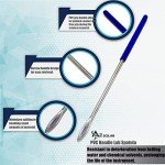 Stainless Steel Micro Lab Spoon with Vinyl Handle