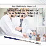 Stainless Steel Micro Lab Spoon with Vinyl Handle