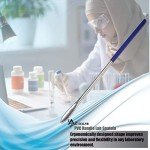 Stainless Steel Micro Lab Spoon with Vinyl Handle