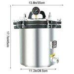 18L Stainless Steel Medical Lab Steam Sterilizer