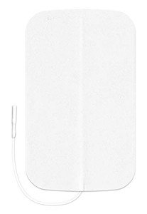 ValuTrode® White Foam Electrodes, 3" x 5" Pair