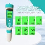 LYCEBELL 6-in-1 Water Quality Testing Meter