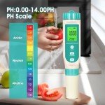 LYCEBELL 6-in-1 Water Quality Testing Meter