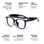 MORK&SUKY Anti-Fog Safety Glasses for Eyewear